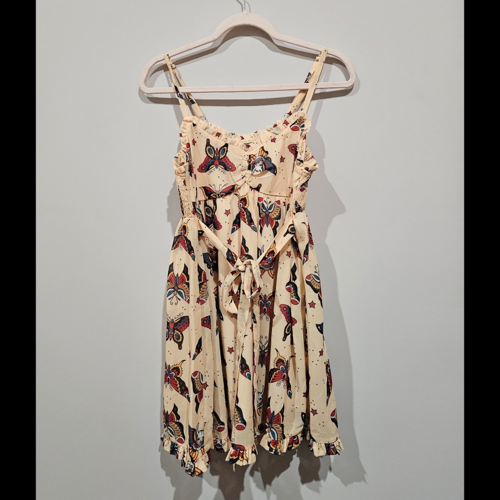 Sourpuss Tattoo Butterfly Dress